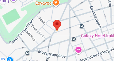 Location of business on map