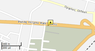 Χάρτης και σημείο της επιχείρησης