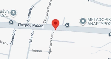 Location of business on map
