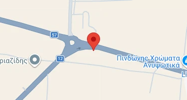 Location of business on map