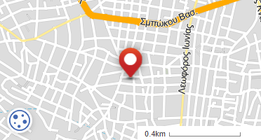 Location of business on map