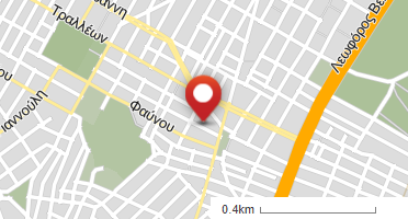 Location of business on map