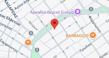 Location of business on map