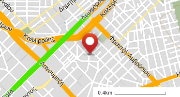 Location of business on map