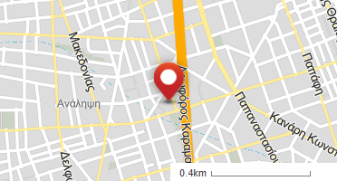 Location of business on map