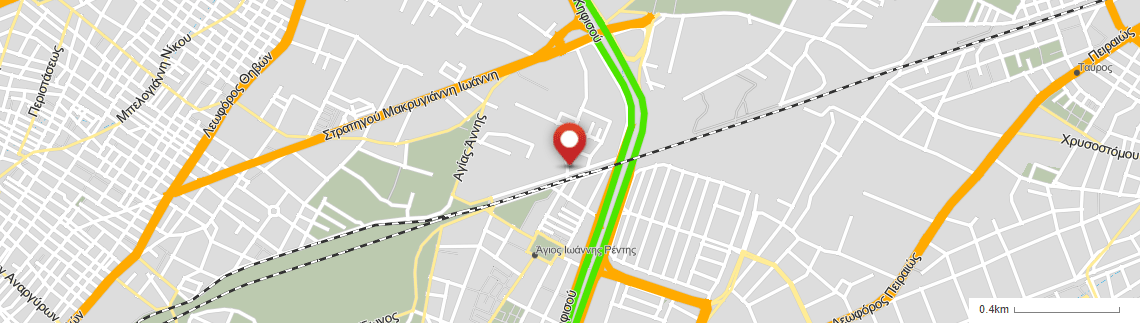 Location of business on map