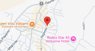 Location of business on map