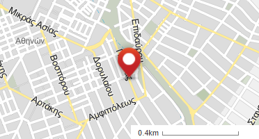 Location of business on map