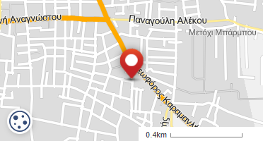 Location of business on map