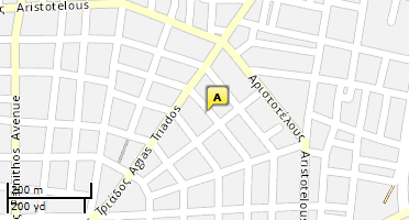 Location of business on map