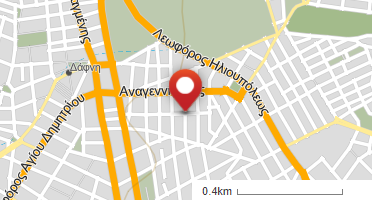 Location of business on map