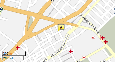 Location of business on map