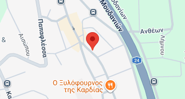 Location of business on map
