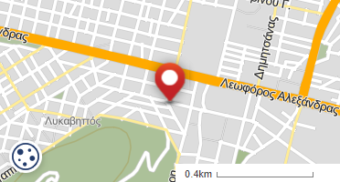 Location of business on map