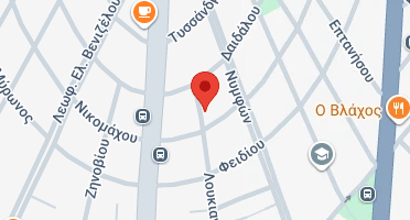 Location of business on map