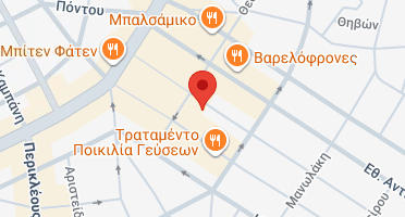 Location of business on map