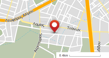 Location of business on map
