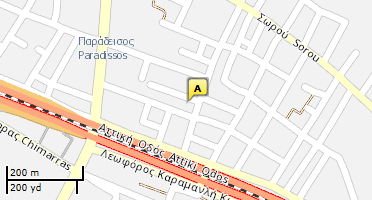 Χάρτης και σημείο της επιχείρησης