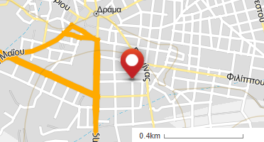Χάρτης και σημείο της επιχείρησης