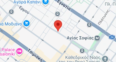 Χάρτης και σημείο της επιχείρησης