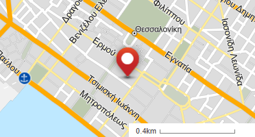 Location of business on map