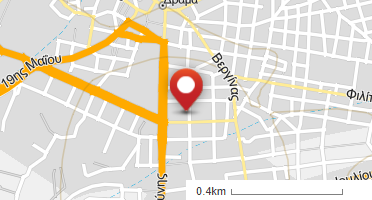 Location of business on map