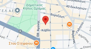 Location of business on map