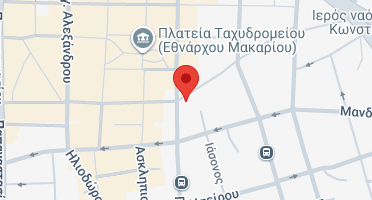 Location of business on map