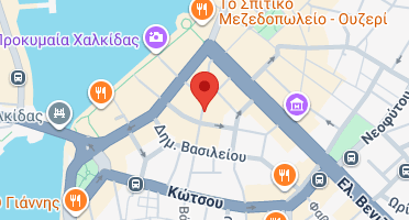 Location of business on map