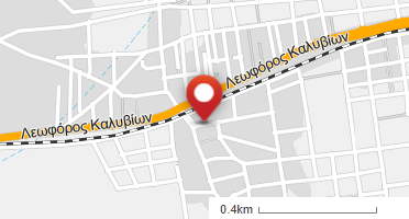 Location of business on map