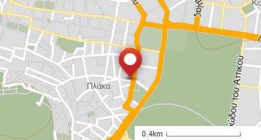 Location of business on map