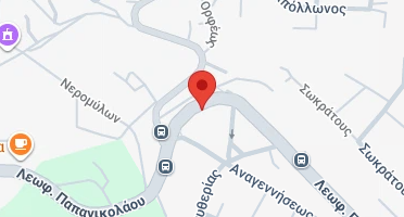 Location of business on map