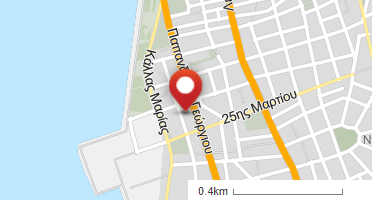 Location of business on map