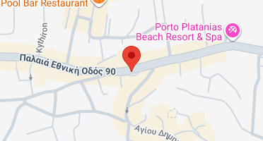 Location of business on map