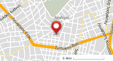 Location of business on map