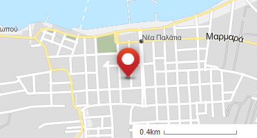 Location of business on map