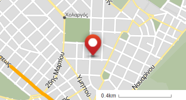 Location of business on map