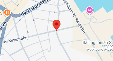 Location of business on map