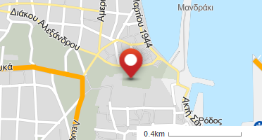 Location of business on map