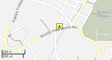 Location of business on map
