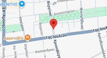 Location of business on map