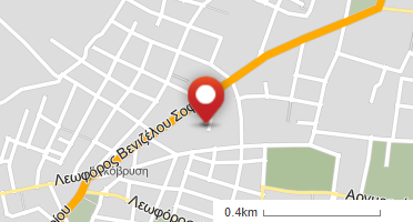 Location of business on map