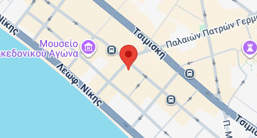 Location of business on map
