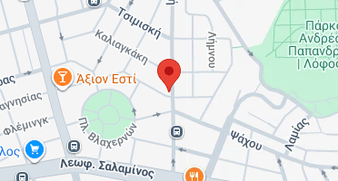 Location of business on map