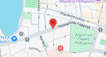 Χάρτης και σημείο της επιχείρησης
