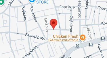 Location of business on map