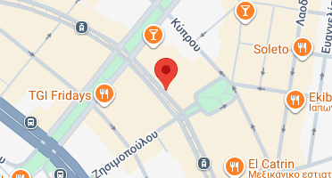 Location of business on map