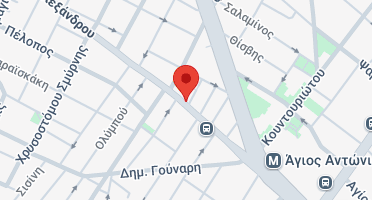 Location of business on map