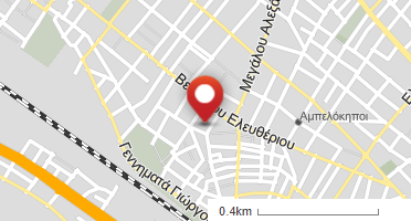Location of business on map