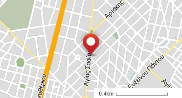 Location of business on map